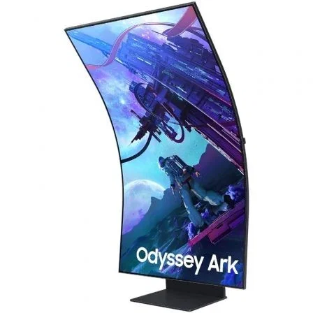 Samsung Odyssey Ark G97NC Monitor Gaming Curvo 55" 4K 165Hz 1ms VA Mini LED HDR10+ Smart TV Regulable Negro Samsung Odyssey Ark G97NC Monitor Gaming Curvo 55" 4K 165Hz 1ms VA Mini LED HDR10+ Smart TV Regulable Negro
